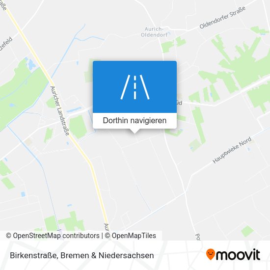 Birkenstraße Karte