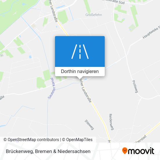 Brückenweg Karte