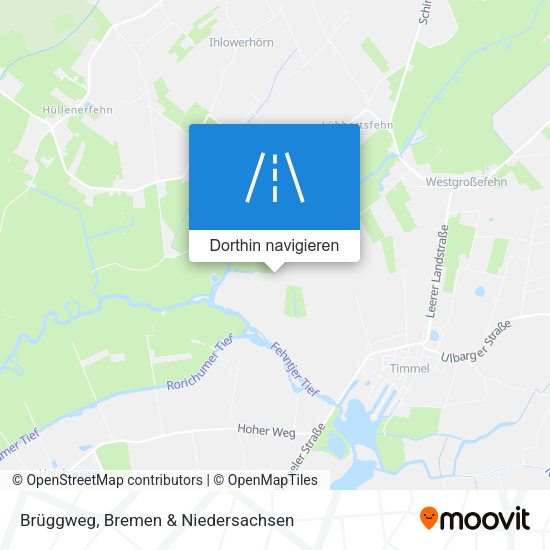 Brüggweg Karte