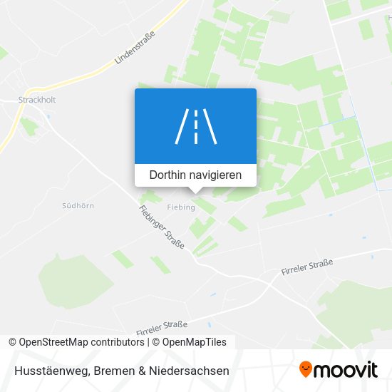 Husstäenweg Karte