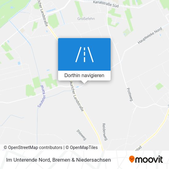 Im Unterende Nord Karte