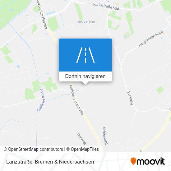 Lanzstraße Karte