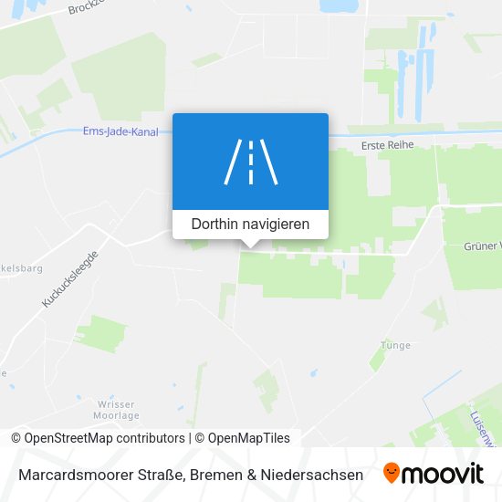 Marcardsmoorer Straße Karte
