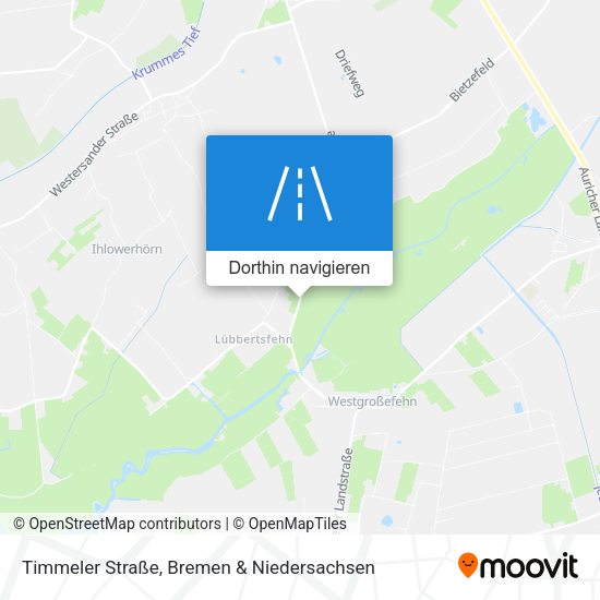 Timmeler Straße Karte