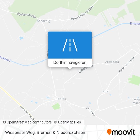 Wiesenser Weg Karte