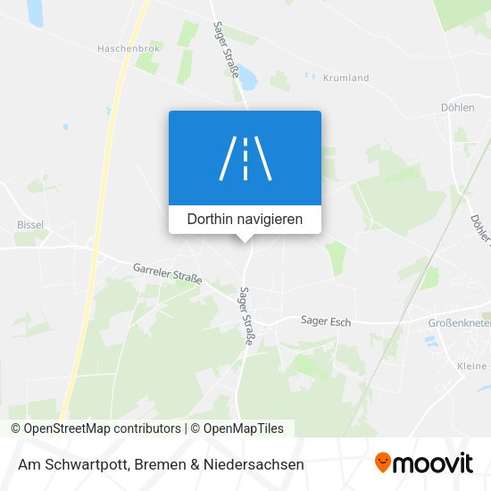 Am Schwartpott Karte