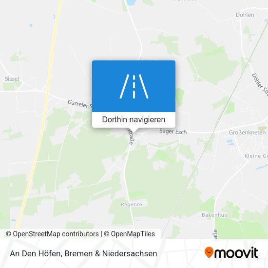 An Den Höfen Karte