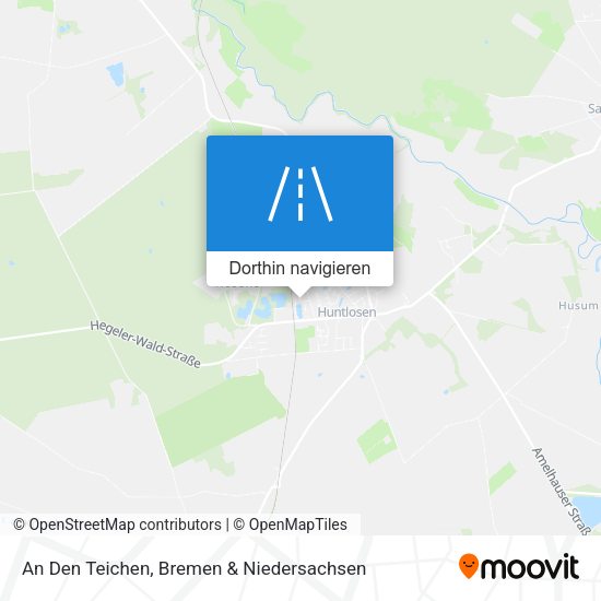 An Den Teichen Karte