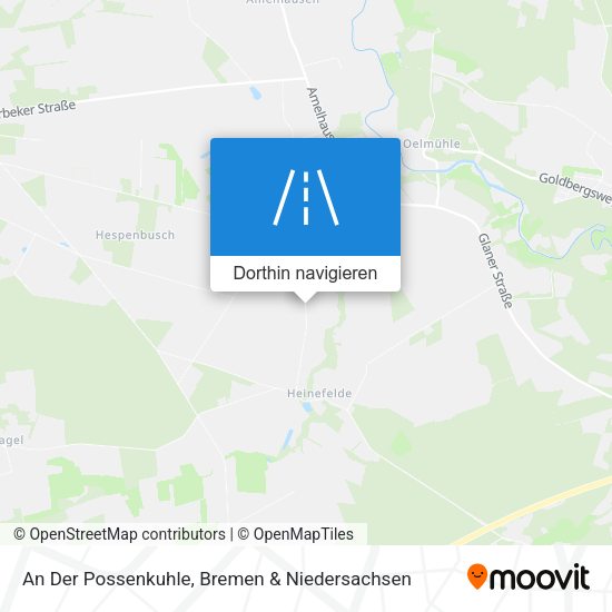 An Der Possenkuhle Karte
