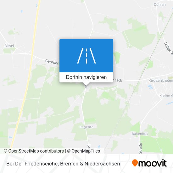 Bei Der Friedenseiche Karte