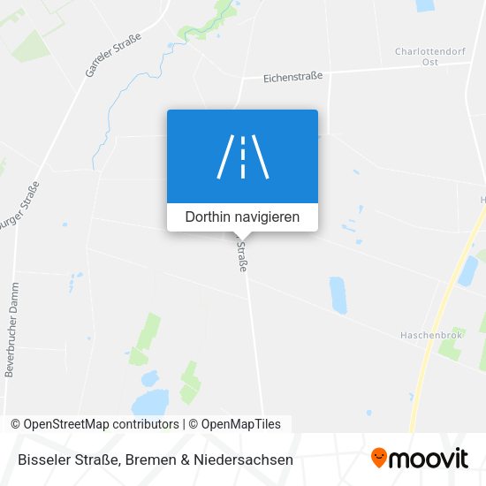 Bisseler Straße Karte