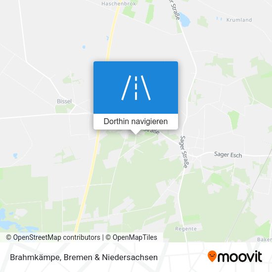 Brahmkämpe Karte