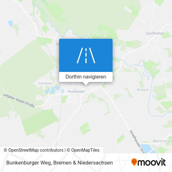 Bunkenburger Weg Karte