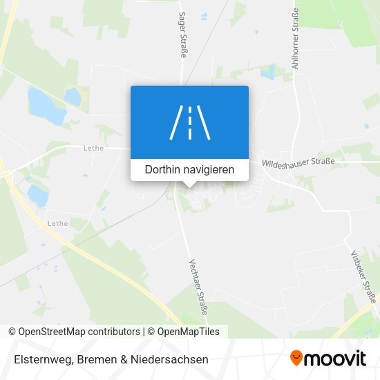 Elsternweg Karte