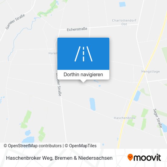Haschenbroker Weg Karte
