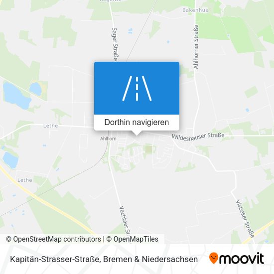 Kapitän-Strasser-Straße Karte