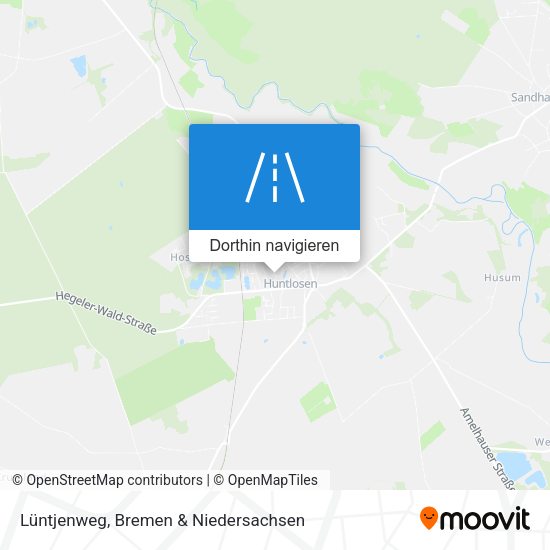 Lüntjenweg Karte