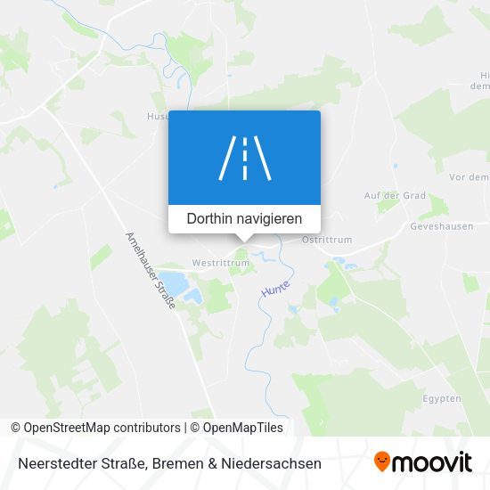 Neerstedter Straße Karte
