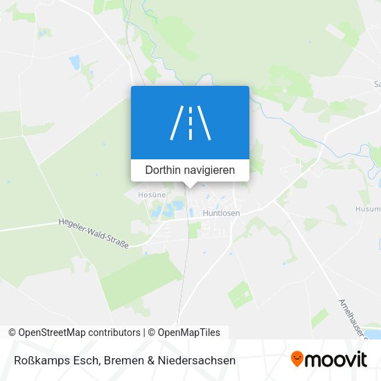 Roßkamps Esch Karte
