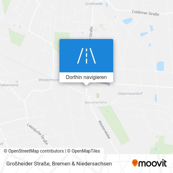Großheider Straße Karte