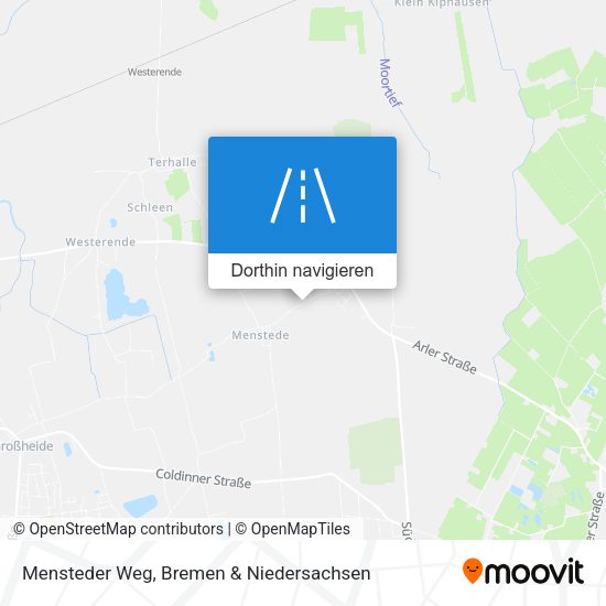 Mensteder Weg Karte
