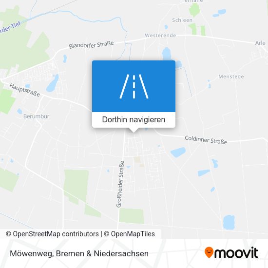 Möwenweg Karte