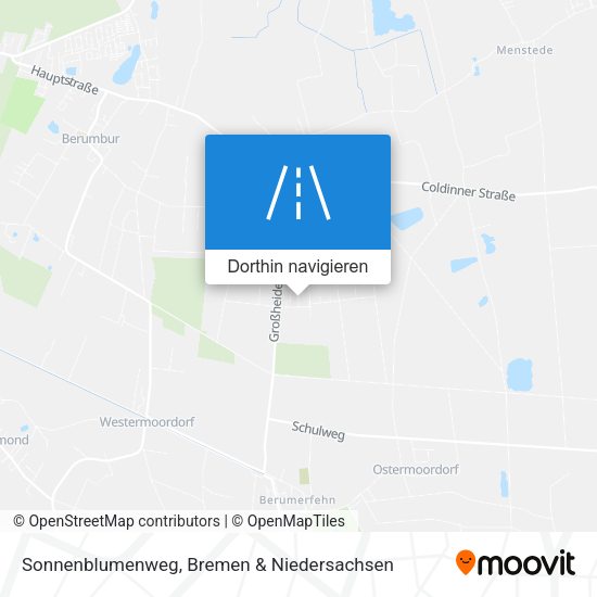 Sonnenblumenweg Karte