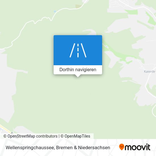 Wellenspringchaussee Karte