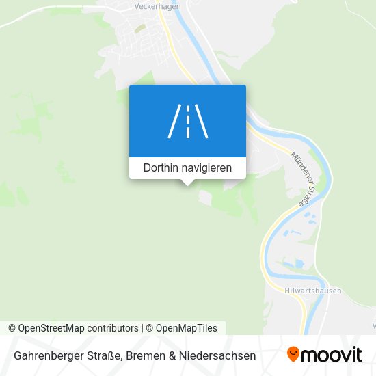 Gahrenberger Straße Karte