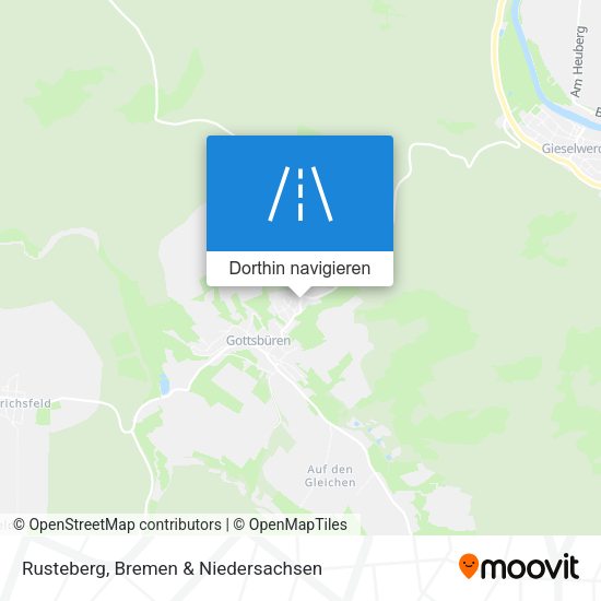 Rusteberg Karte