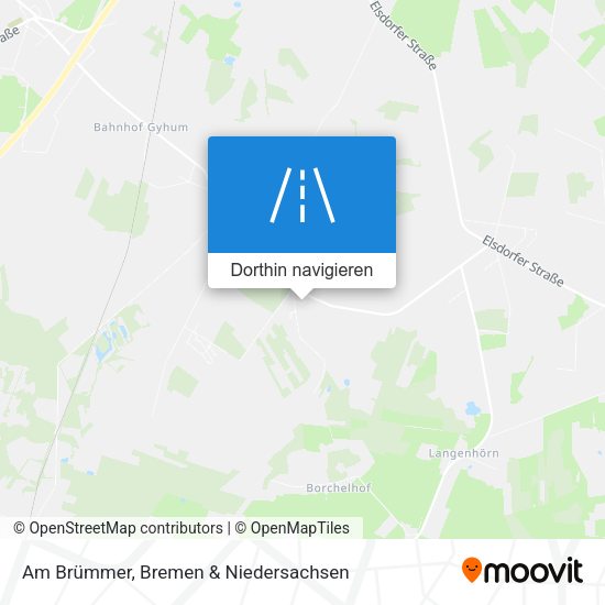 Am Brümmer Karte