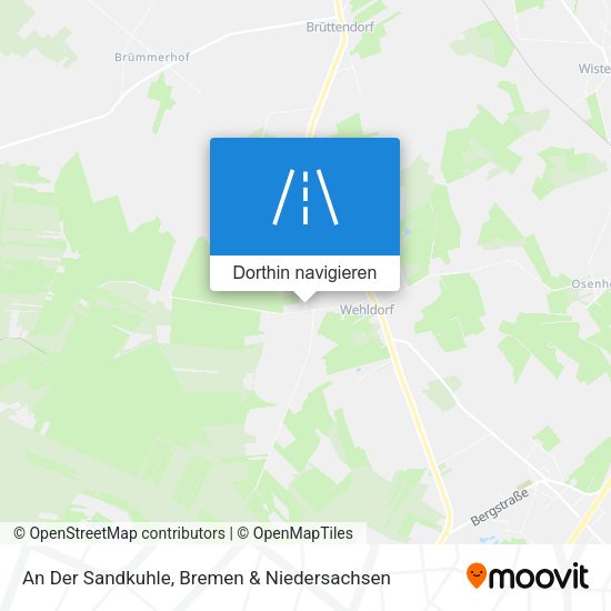 An Der Sandkuhle Karte
