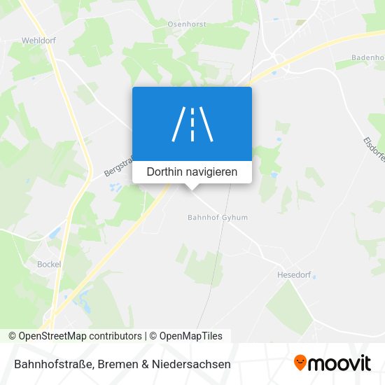 Bahnhofstraße Karte