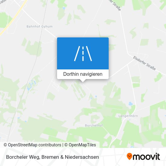 Borcheler Weg Karte