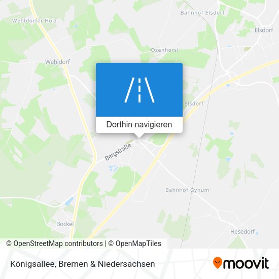 Königsallee Karte