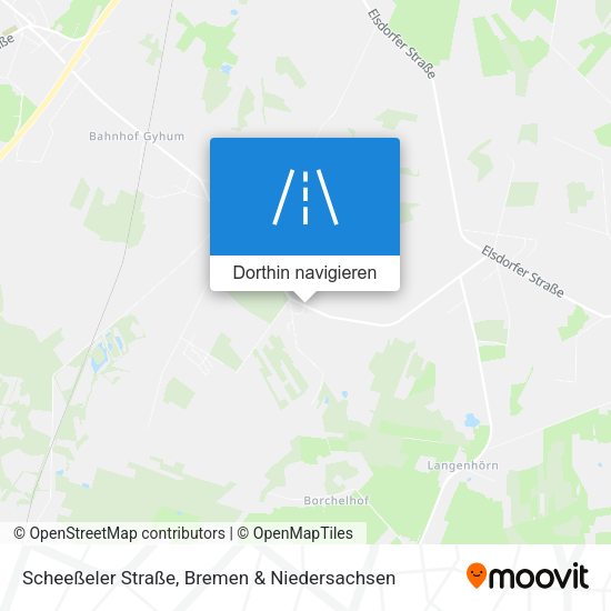 Scheeßeler Straße Karte
