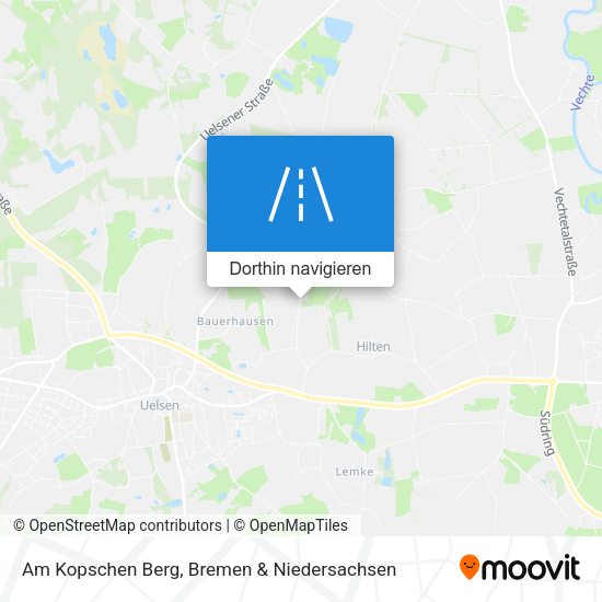 Am Kopschen Berg Karte