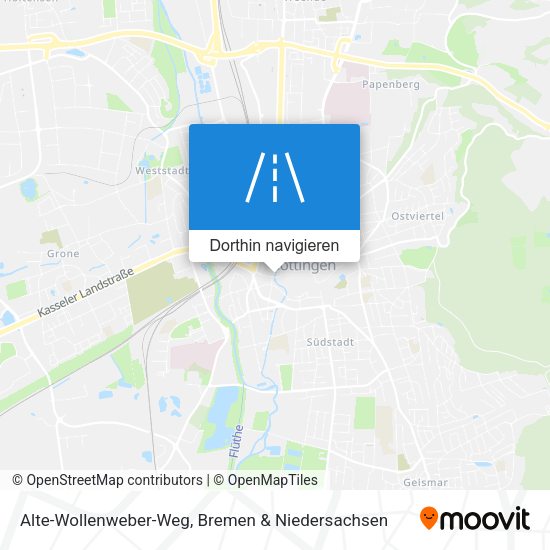 Alte-Wollenweber-Weg Karte
