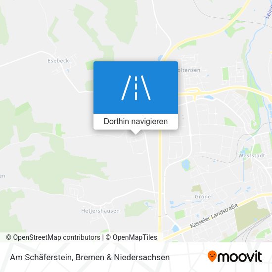 Am Schäferstein Karte