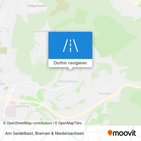 Am Seidelbast Karte