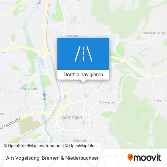 Am Vogelsang Karte