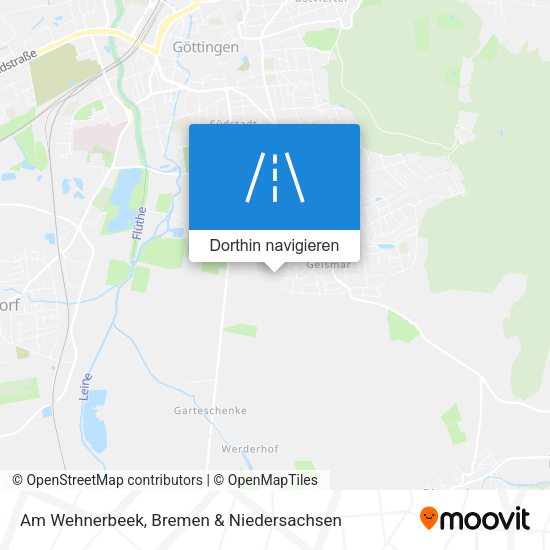 Am Wehnerbeek Karte