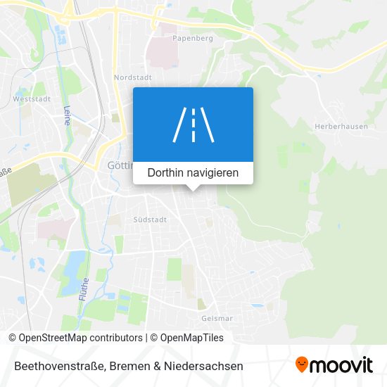 Beethovenstraße Karte