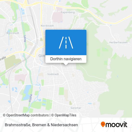 Brahmsstraße Karte