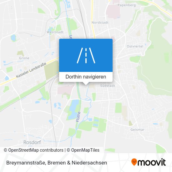 Breymannstraße Karte