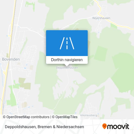 Deppoldshausen Karte