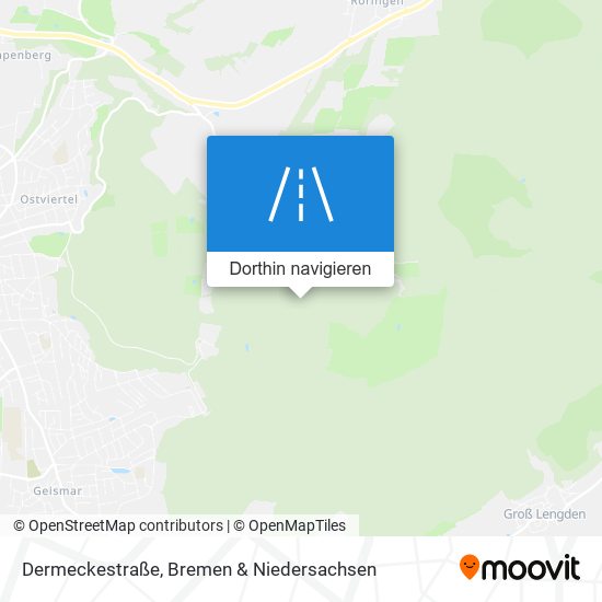 Dermeckestraße Karte