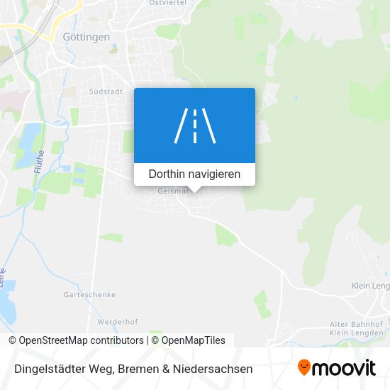 Dingelstädter Weg Karte