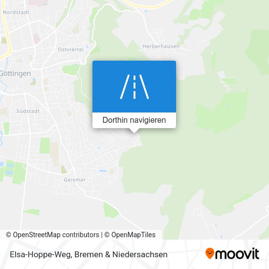 Elsa-Hoppe-Weg Karte