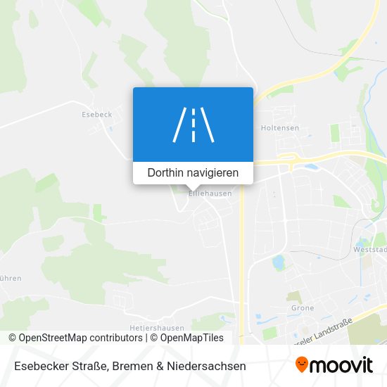 Esebecker Straße Karte